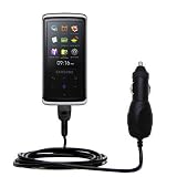 Rapid Car / Auto Charger for the Samsung YP-Q2 Digital Media Player – uses Gomadic TipExchange Technology