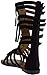 Katia 50K Little Girls Strappy Buckled Fringe Gladiator Flat Sandals