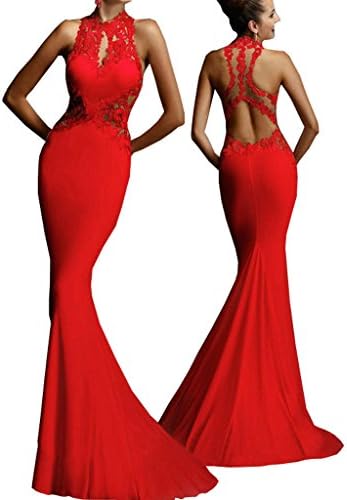 ForeFront Women's Sequin Embellishment Elegant Mermaid Evening Gown Size M US Silver