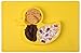 One Piece Silicone Fun Placemat & Plate/Tray with Bib - Self Suction - Yellow Duck Design by Elm Tree for Kids, Toddlers & Babies