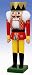 Decorative Christmas Nutcracker - King (Medium - 25cm / 10in)