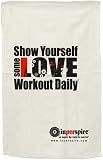 Motivational Fitness Towel - Show Yourself Some Love Workout