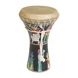 Pharaonic Wooden Doumbek Drum, Medium