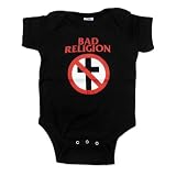 BAD RELIGION - CROSSBUSTER BABY ONESIE バッド・レリジョン オフィシャル バンドTシャツ　ベビー服　ロンパース
