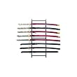 8 Sword Wall Display Stand, Black
