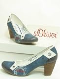s.oliver Pumps blau / offwhite