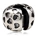 Heart Clips Charm 925 Sterling Silver Lock Stopper Beads Charm fit for Charms Bracelets (Heart Clips)