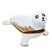 Objet D'Art Release #202 "Flipper" Baby Harp Seal Handmade Jeweled Metal & Enamel Trinket Box_s-4