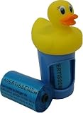 Munchkin Diaper Duck Trash Bag Dispenser with 24 Refill Bags - 1 kit