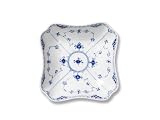 Royal Copenhagen Blue Fluted Half Lace Square Open Vegetable Dish