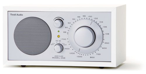 Tivoli Audio Model One UKW/Mono Transistorradio weiß/silber