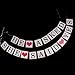 Pixnor Bunting Banner Wedding Bridal Party Decoration Photo Prop (HE ASKED SHE SAID YES)