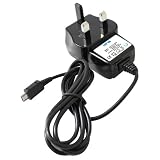 iZKA&reg; - EXTRA LONG UK Micro USB Mains Power Wall Supply Charger For Raspberry Pi - (1000mAh / 1A)by iZKA&reg;