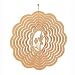 Copper Hummingbird Wind Spinner
