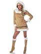 SeXy Eskimo Kisses Costume Adult Mini Dress Boot Tops Sizes S M L or XL