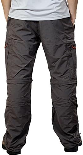 ZHT Men's Convertible Outdoor Quick-drying Lightweight Climbing Pants