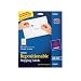 Avery Repositionable Shipping Labels for Inkjet Printers, 3.33 x 4 Inches, White, Box of 150 (58164)