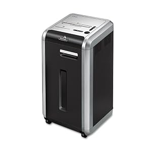 C-220i 100% Jam Proof Strip-Cut Shredder, Black Silver by 