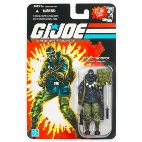 G.I. Joe 25th Anniversary Wave 8 - Artic Trooper Snake Eyes Action Figure