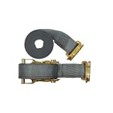 20 2x16' Ratchet E Track Straps E Fitting Truck Cargo Van 