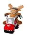 Moose on a Motorcycle Plush with Sound