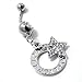 "Love You Forever" Star Charm Clear