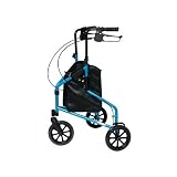 Lumiscope 3-wheel Walker Blue