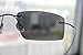 Rimless Titanium Alloy Polarized Driving Fishing Sunglasses (GunGrey,Smoke lens)