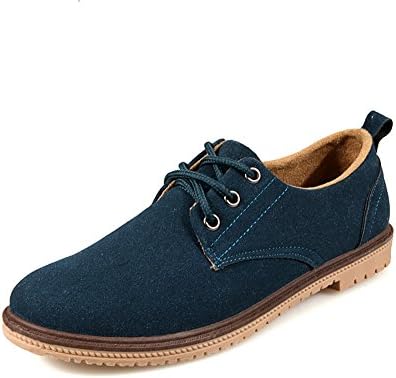 FANTELANG 2016 Spring Korean Adults Men Casual Breathable Suede Leather Sneakers Shoes (green)