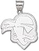 Seton Hall Univ New Pirate Logo Giant Charm/Pendant -14K/10K, Stainless Steel or Gold Plated