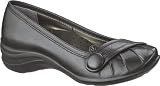 Hush Puppies Women's Sonnet Flat (6, Black)