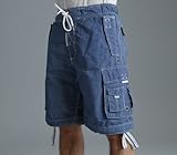 Micro Ticking Boardie [blue & winter]