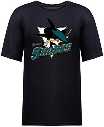 2015 NHL san jose sharks Short Sleeve Men's T-Shirt (Black)