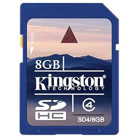 Kingston 8GB SD Card for Nikon-Digital SLR D5000