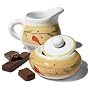 Pinzon by Caleca Chili Peppers 2-Piece Creamer and Sugar Bowl Set
