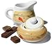 Kitchen & Housewares : Pinzon by Caleca Chili Peppers 2-Piece Creamer and Sugar Bowl Set