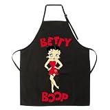 Betty Boop ~ Basic Betty ~ Cooking Apron ~ Black