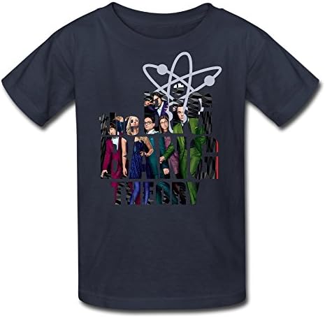 AMAG The Big Bang Tbbt Theory Series Children Boys And Girls Tee Shirt Navy Size M