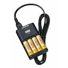 Olympus BU-90SE (2300mAh)Akkuschnelladegr�t inkl. 4 Ni-MH Batterien