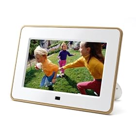 Daewoo 8" High-Resolution Digital Photo Frame with MP3/Motion JPEG & Remote