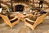 Blini Coffee Table w/teak top