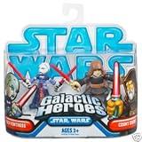 Galactic Heroes Asajj Ventress and Count Dooku Star Wars Clone Wars