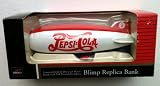 PEPSI Limited Edition DIE-CAST METAL BLIMP BANK (1996)
