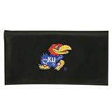 Kansas Jayhawks Embroidered Checkbook