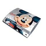 Disney Mickey PS3 Playstation 3 Body Protector Skin Decal Sticker, Item No.PS30853-83