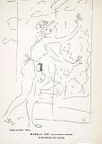1955 Lithograph Marcel Vertes Modern Nude Naked Woman Art Murals Wall Decor AEA - Original Lithograph