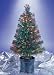 Produkt-Bild: Weihnachtsbaum mit Fiberoptikbeleuchtung und Farbwechsel 55 cm