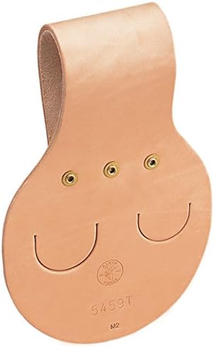 Klein Tools Leather Erection Wrench Holder with Belt Tunnel