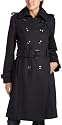 London Fog Women's London Fog Wool 3/4 Length Double Breasted Trench