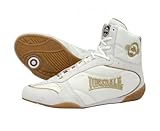 LONSDALE Rapid Adult Boxing Boots, White/Gold, UK12